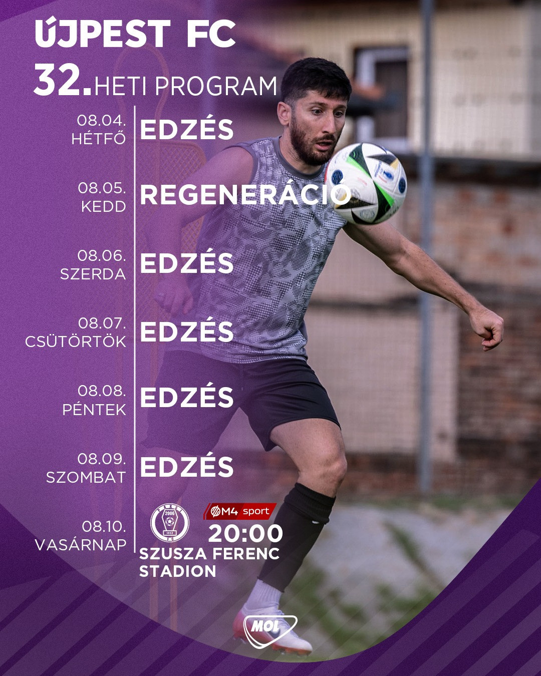 A kupagyőztes érkezik vasárnap a Szuszába