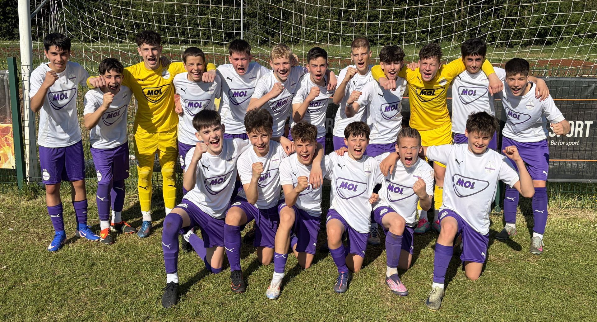 Negyven csapatos tornán végzett az első tízben U14-es csapatunk