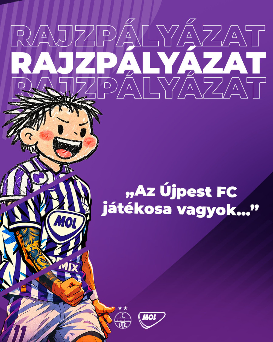 Te döntesz! Indul a szavazás az Újpest FC rajzpályázatának döntőseire 💜🎨