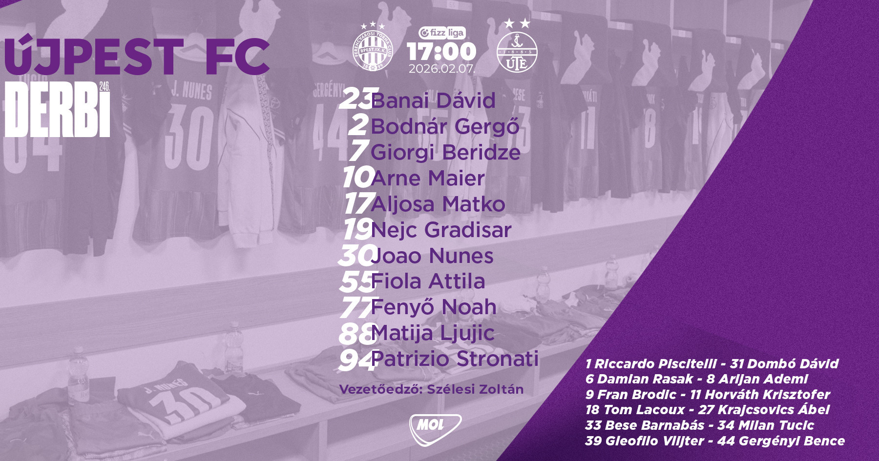 Maier és Gradisar is kezdőben a Derbin