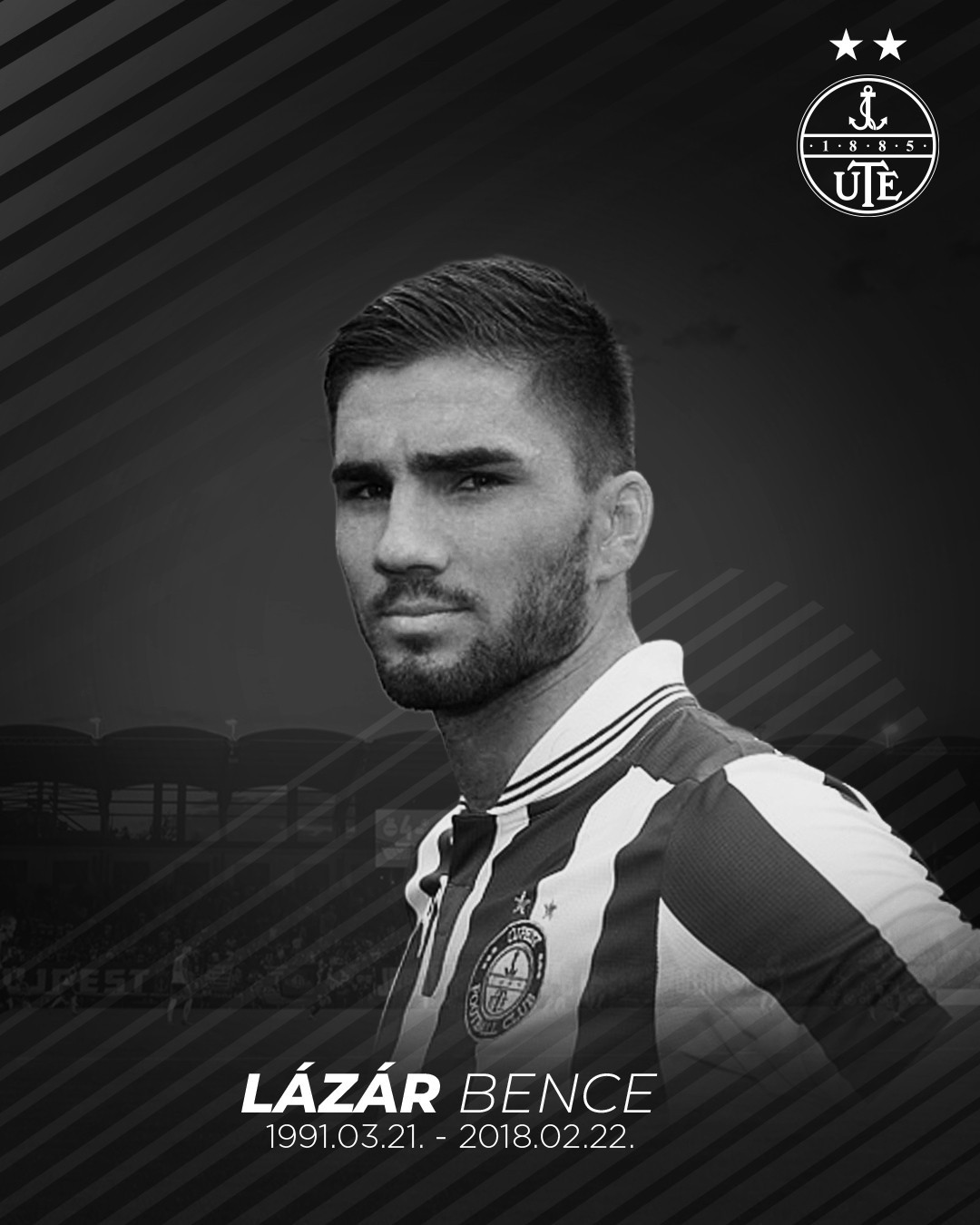 Nyolc éve távozott közülünk Lázár Bence🖤