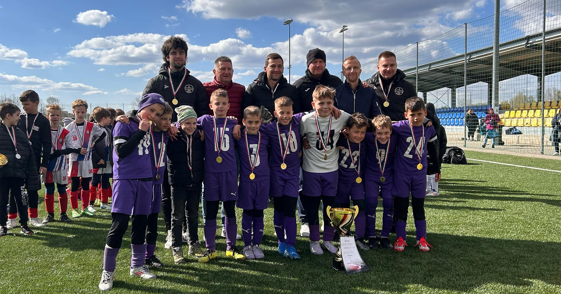 Nemzetközi tornát nyert U9-es csapatunk 