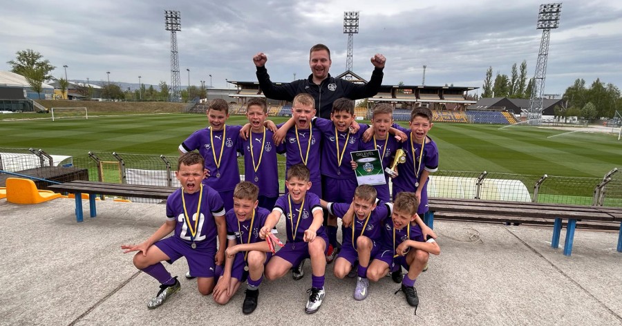 Arany és ezüst a BVSC Football Fiestáról