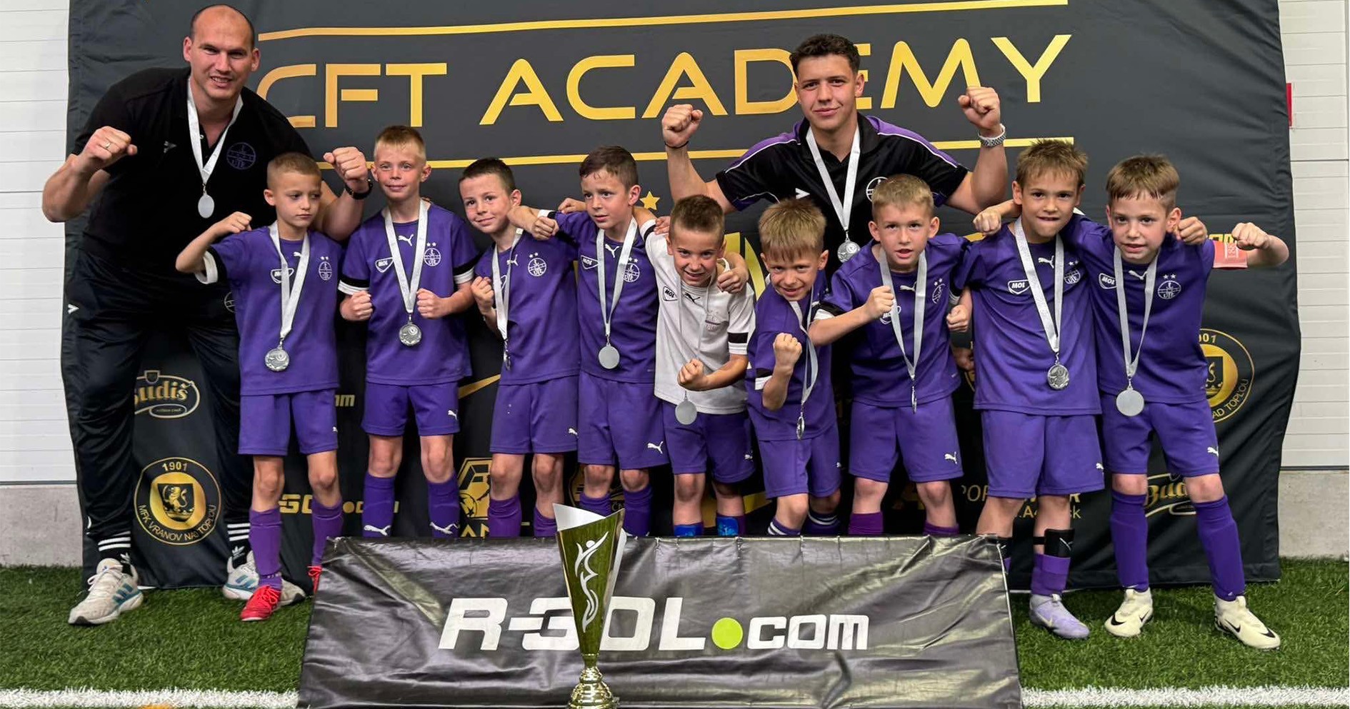 Remek játék és ezüst a Vranov-kupáról