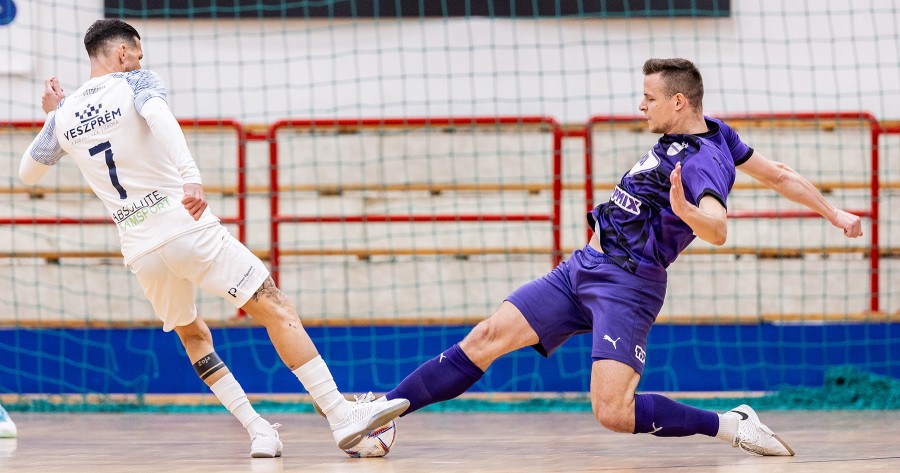 Kikapott az éllovastól Veszprémben futsalcsapatunk