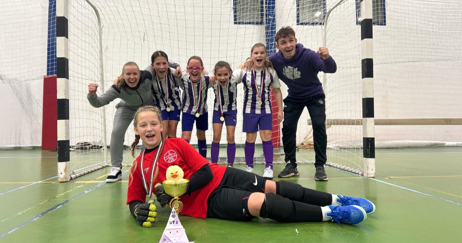 Az FTC legyőzésével lett aranyérmes U11-es lány csapatunk