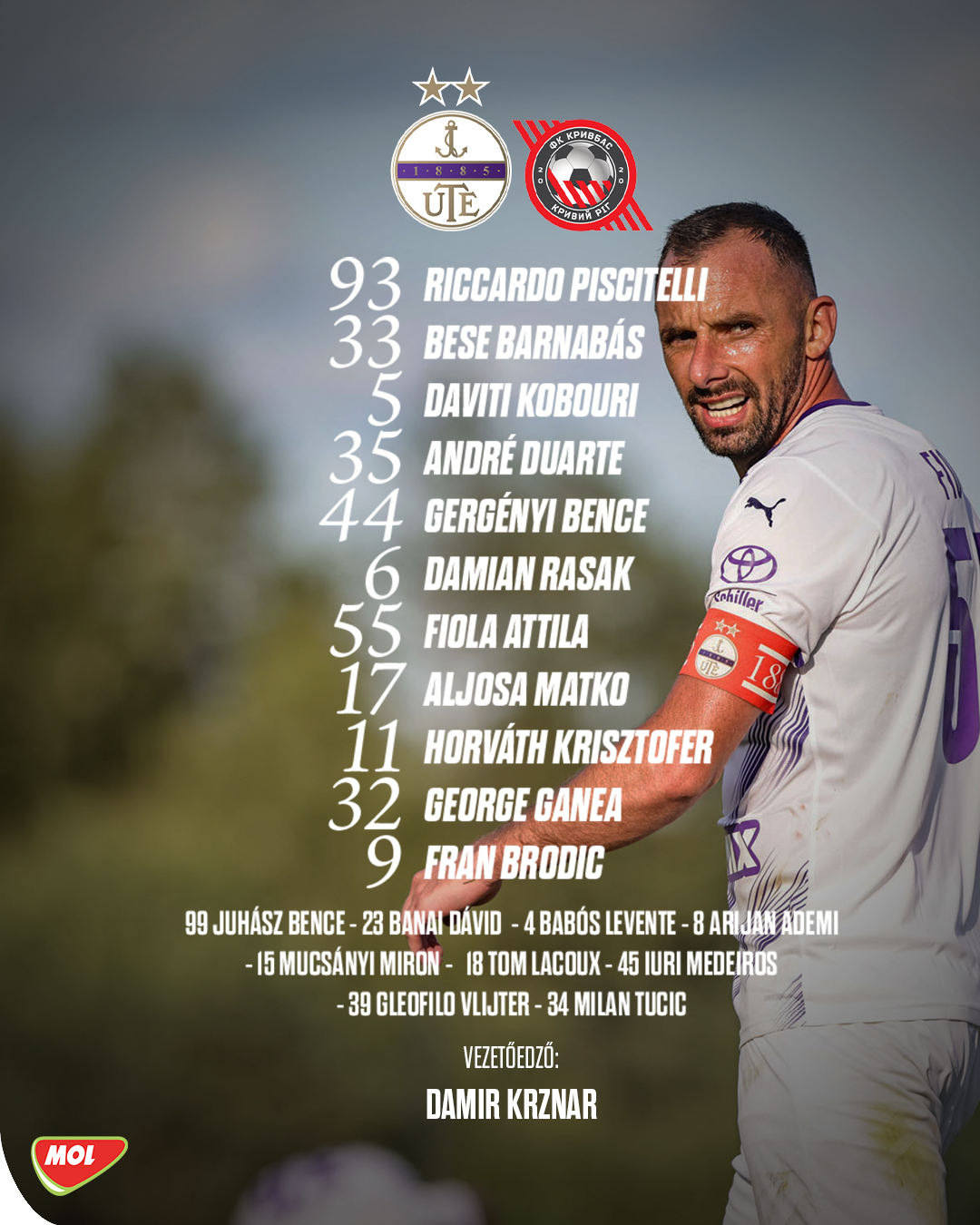 Brodic és Piscitelli is újra a kezdőben