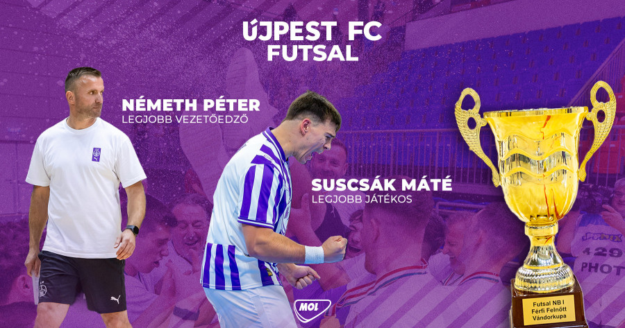 Németh Péter az edzők, Suscsák Máté a játékosok között lett az év legjobbja