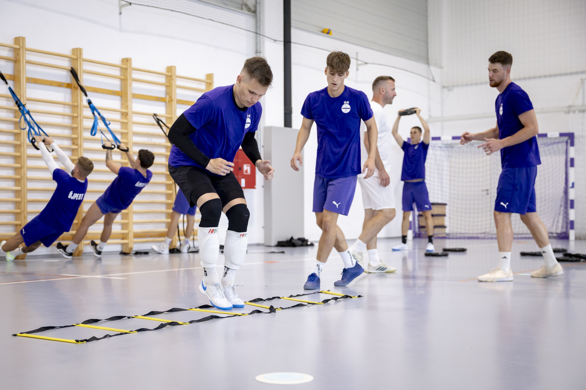 Gőzerővel készülnek futsalosaink az új idényre
