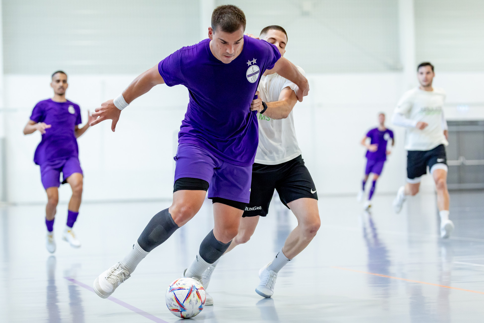 A címvédő Veszprémmel játszotta utolsó nyári felkészülési meccsét futsalcsapatunk