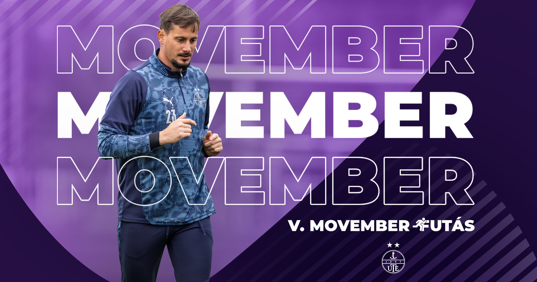 V. Lila-fehér Movember