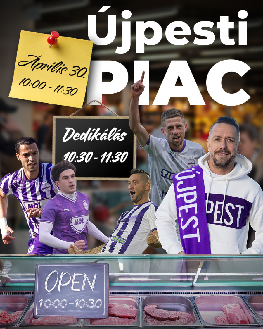 💜 Találkozzunk az Újpesti Piacon!