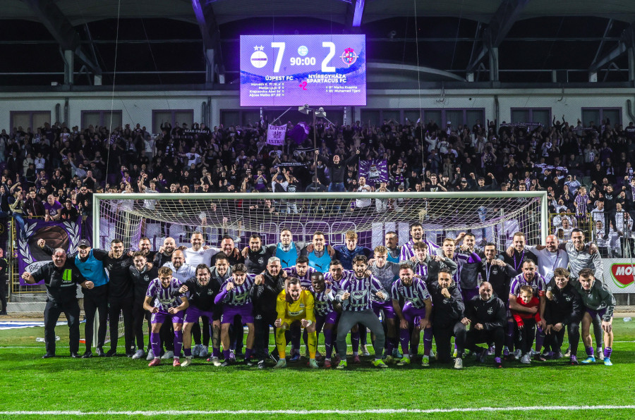 Galéria: Újpest FC - Nyíregyháza Spartacus 7-2
