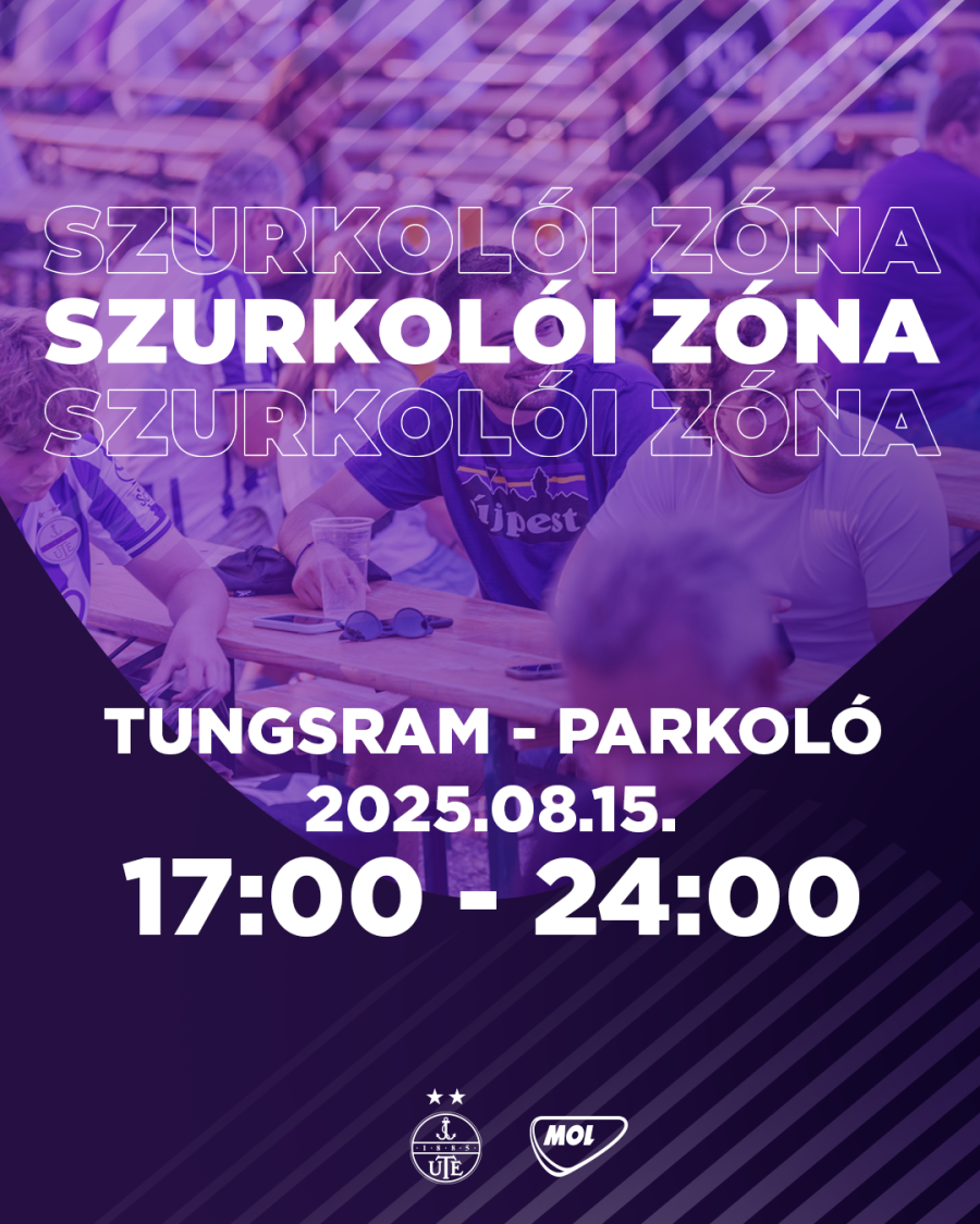 17:00-kor nyit a Szurkolói Zóna