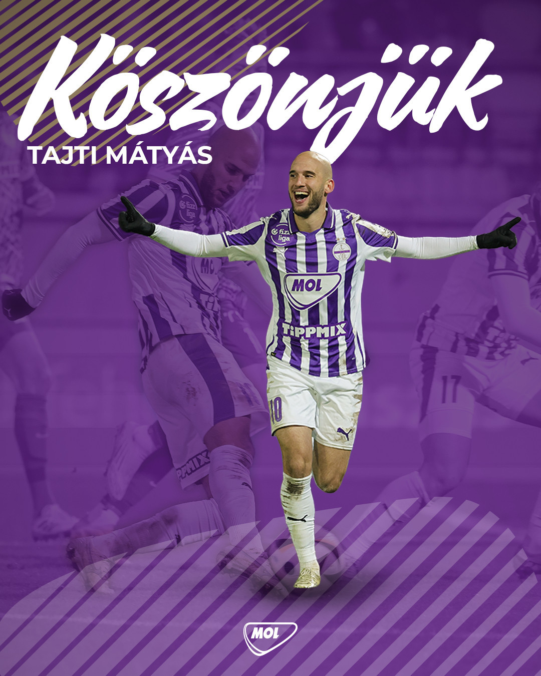 Tajti Mátyás közös megegyezéssel távozik Újpestről