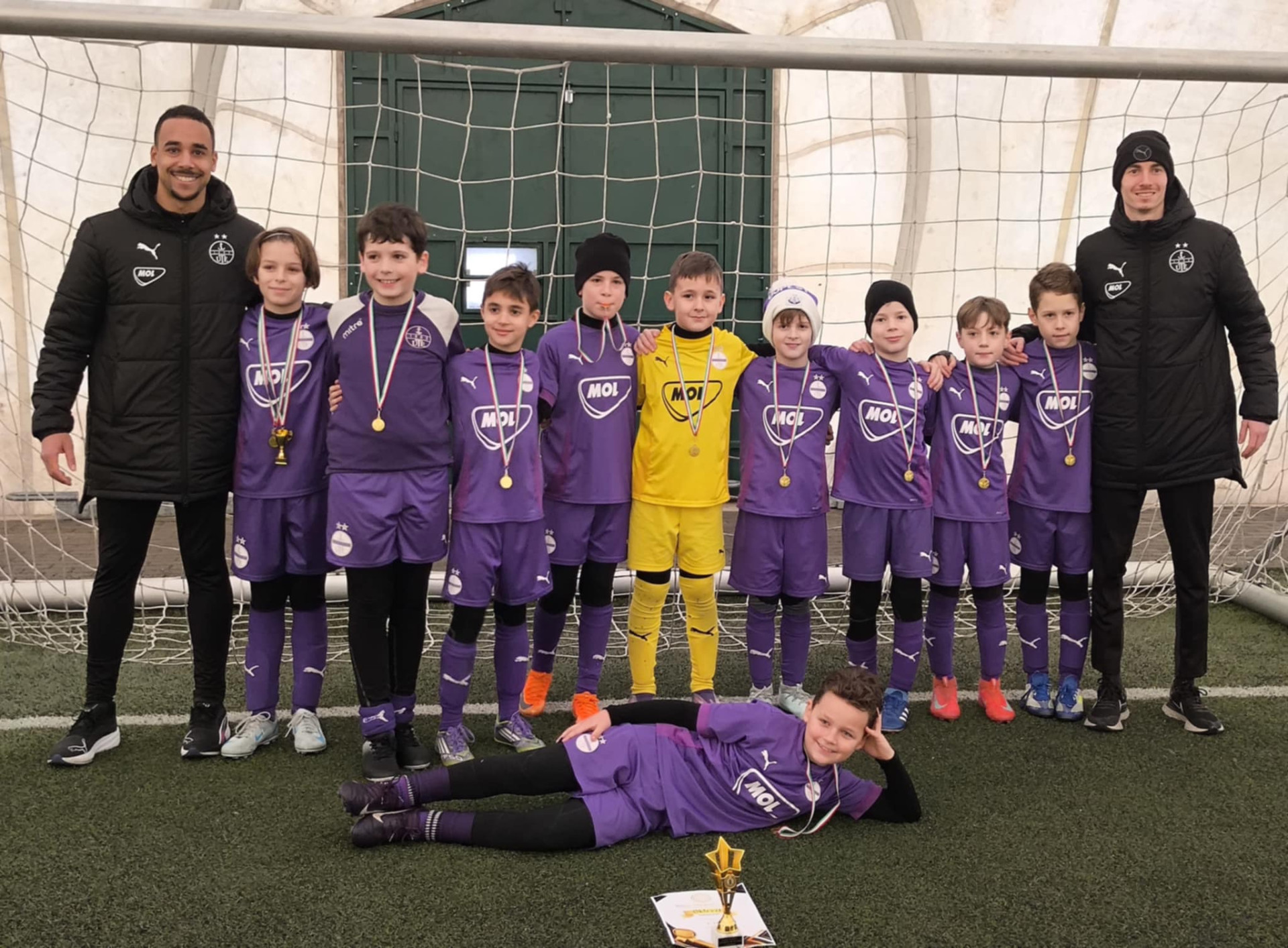 Négy meccsen négy sikerrel győztek a Gold Talent Cupon U10-eseink