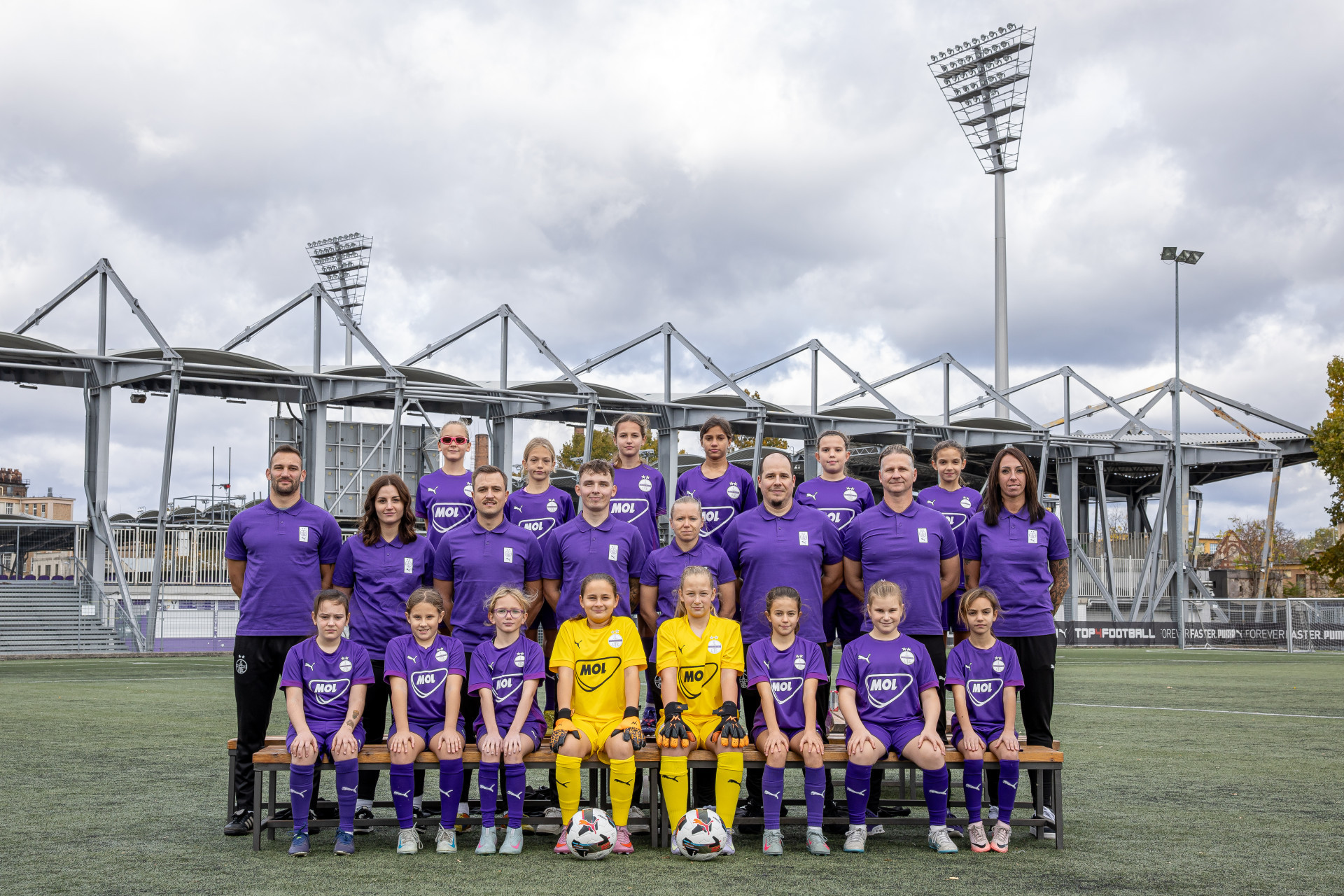 Érzelmekkel teli éven vannak túl U12-es lányaink
