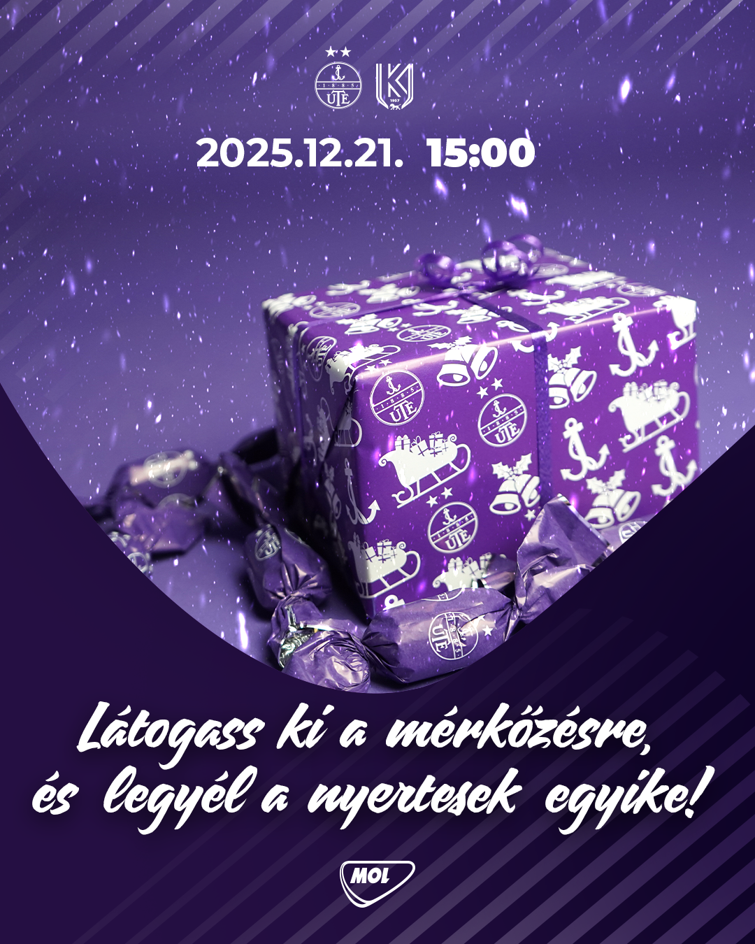 Gyere ki a mai meccsre, és meglepetéseket nyerhetsz!