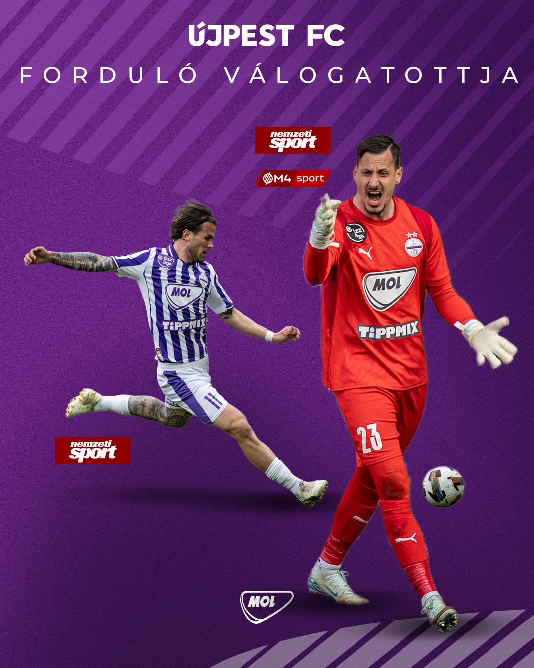 Banai és Horváth a 29. forduló válogatottjaiban