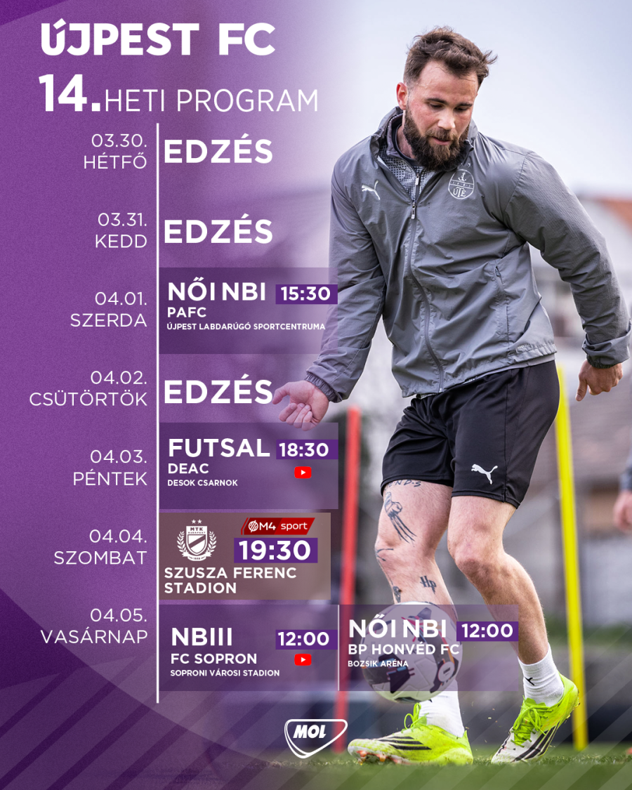 Heti program – 03.30-04.05