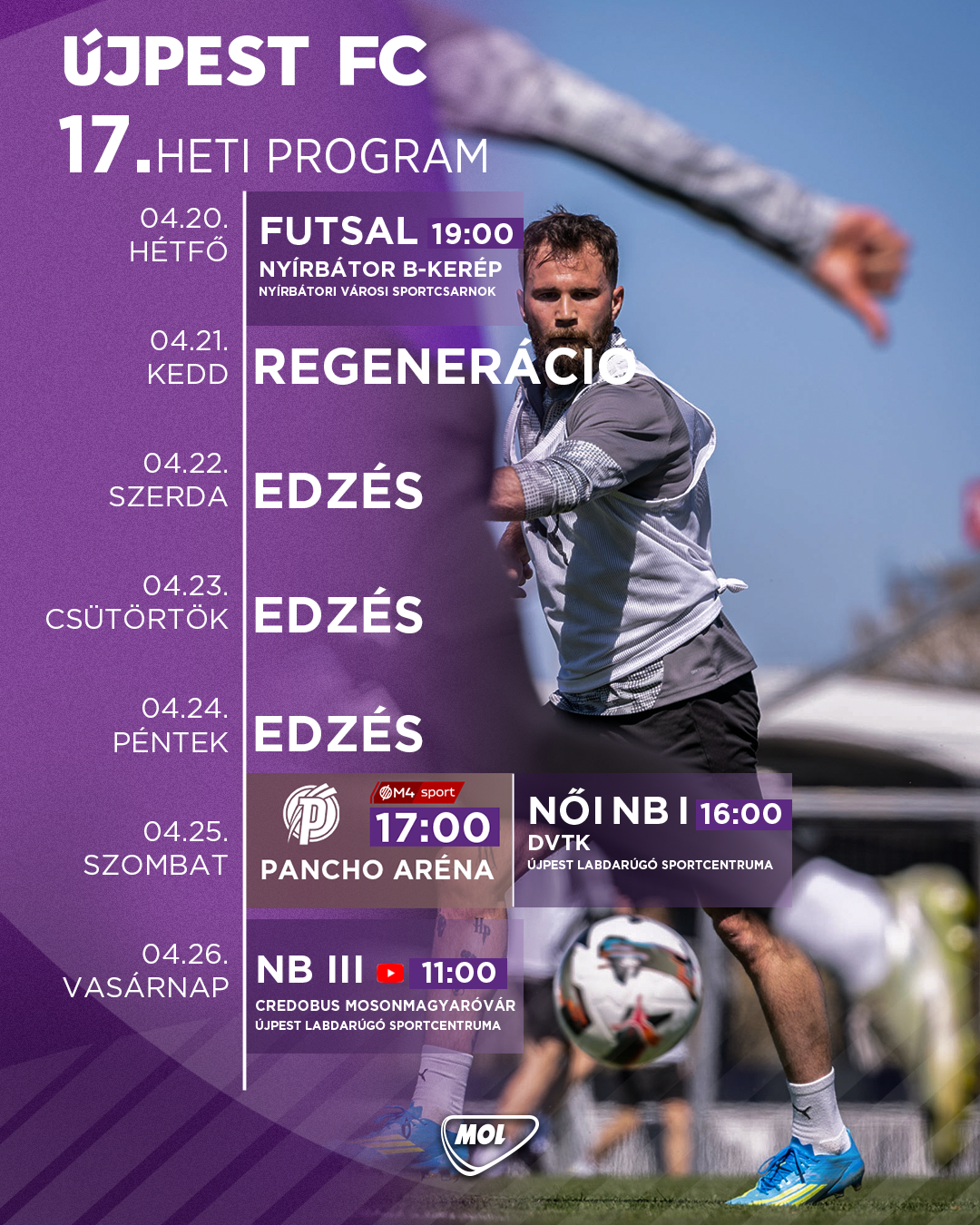 Heti program 04.20-26.