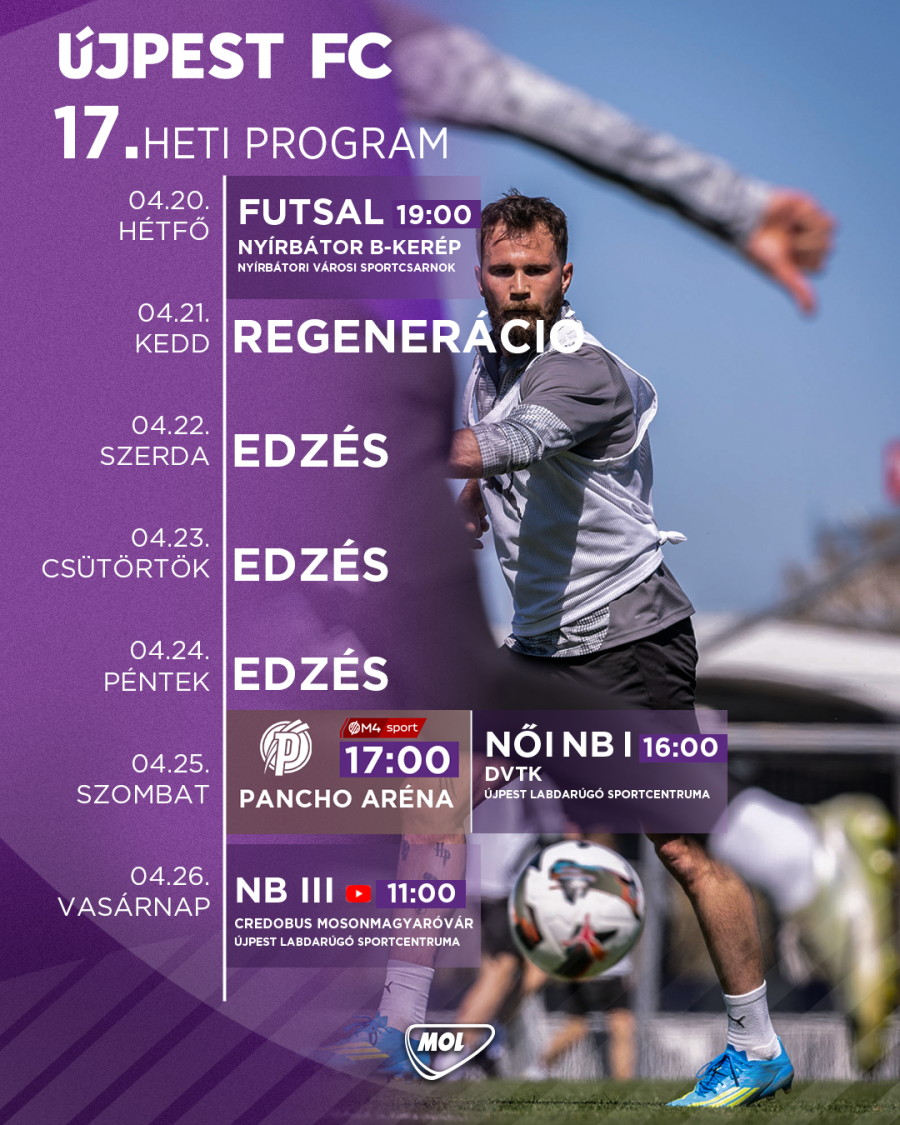 Heti program 04.20-26.