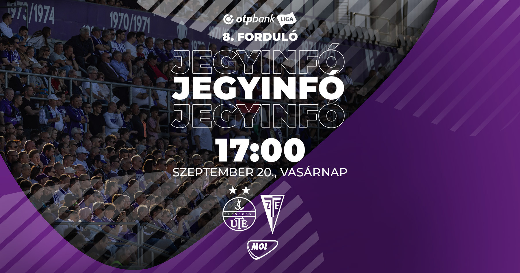 Jegyinformációk a ZTE FC elleni mérkőzésre