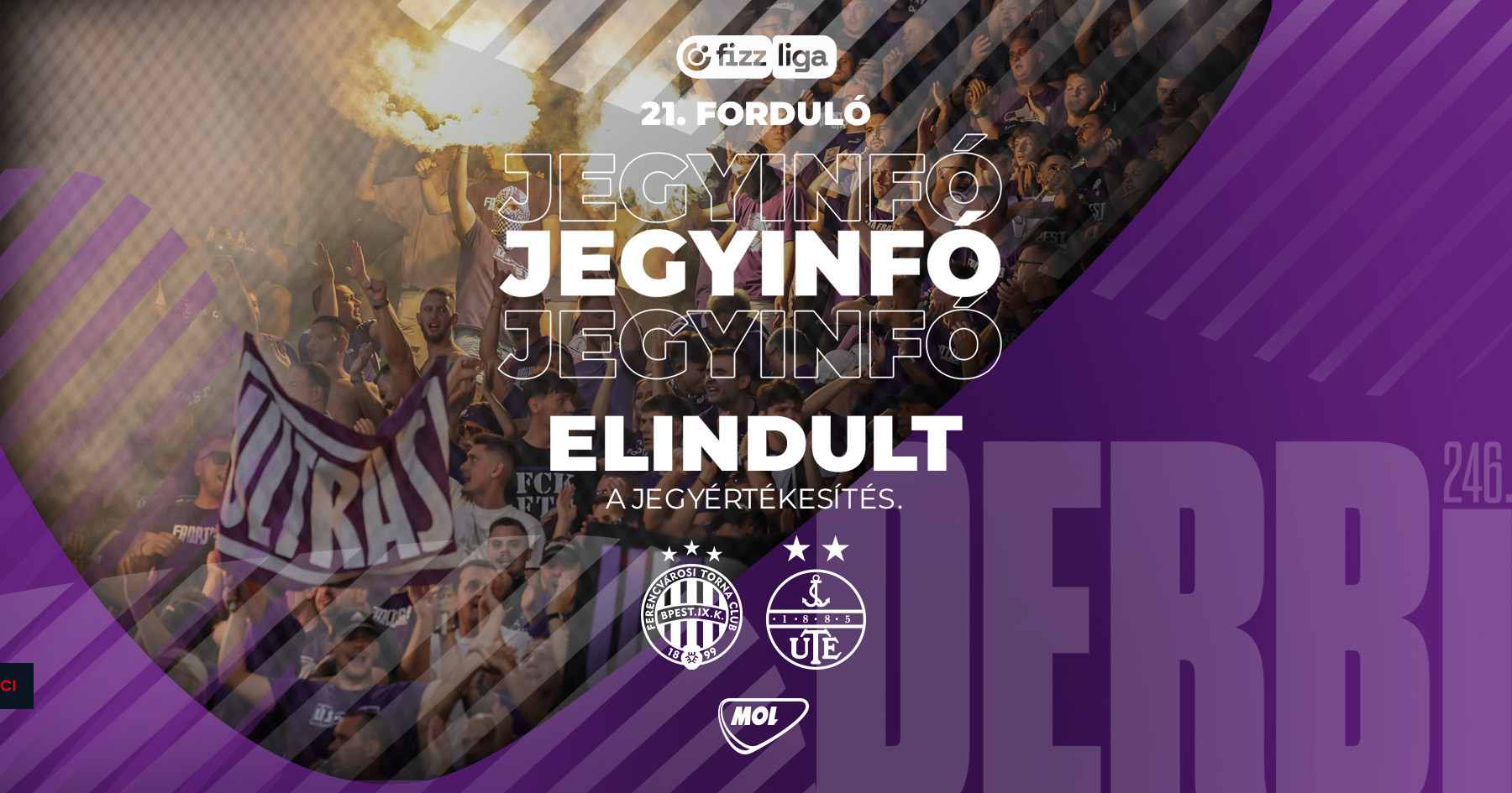 Elindult a jegyértékesítés a 246. Derbire