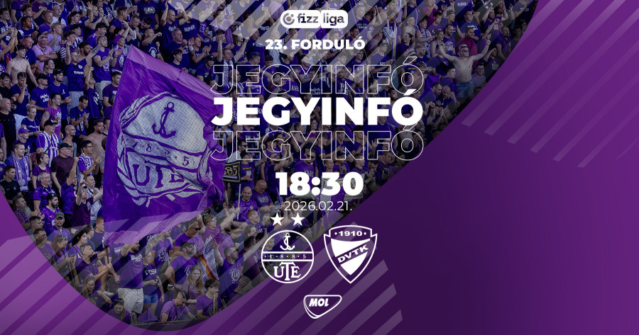 Jegyinformációk a DVTK elleni mérkőzésre