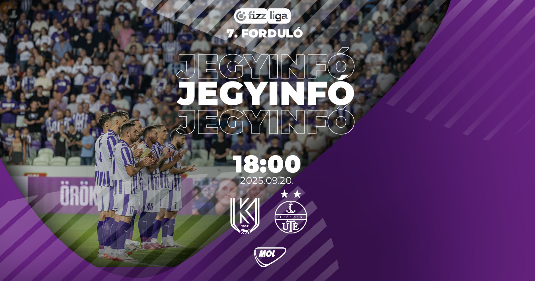 Jegyinformációk a Kazincbarcika elleni mérkőzésre