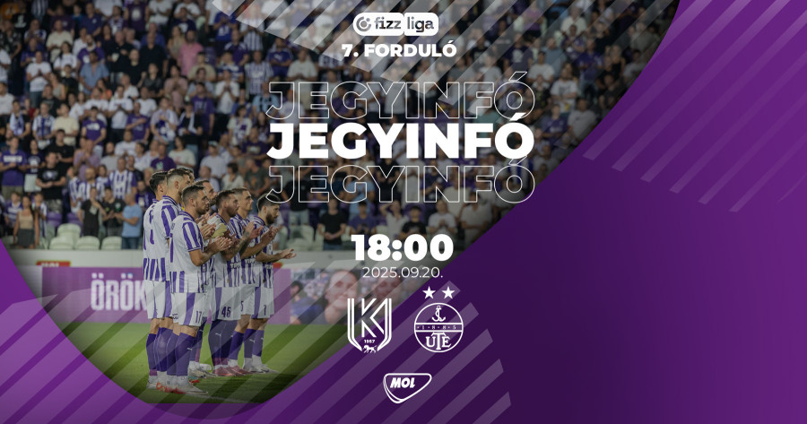 Jegyinformációk a Kazincbarcika elleni mérkőzésre