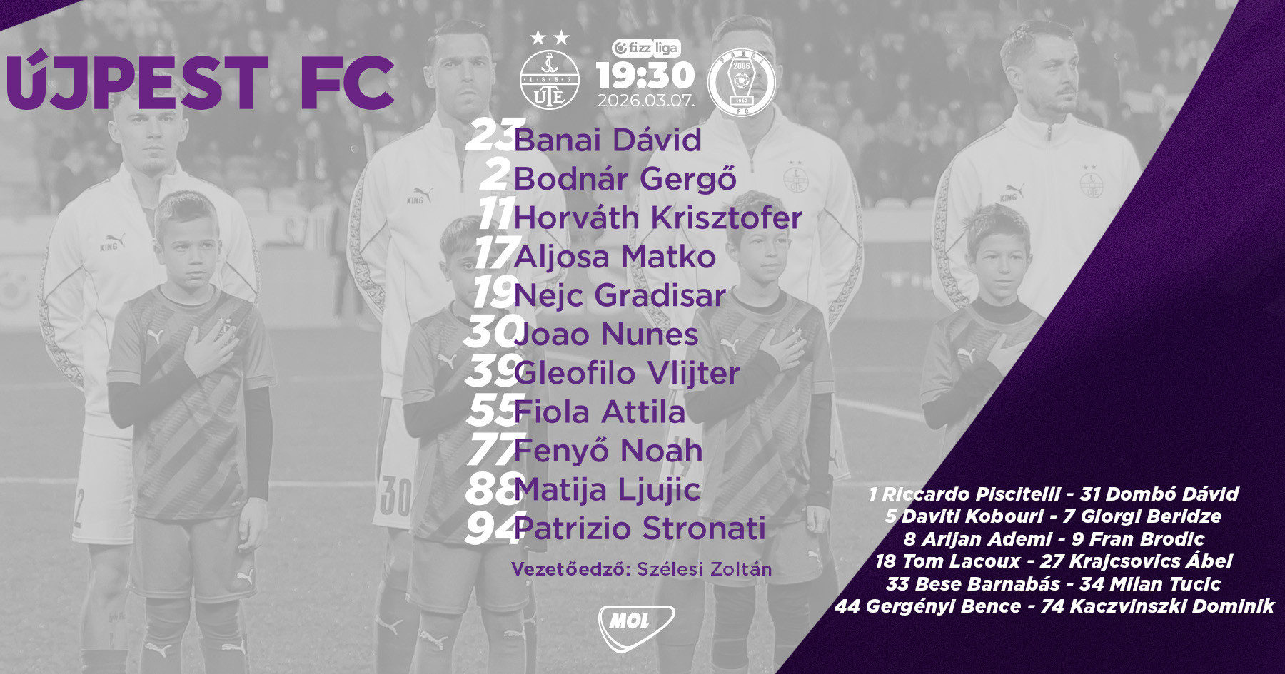 Horváth Krisztofer visszatért a kezdőbe