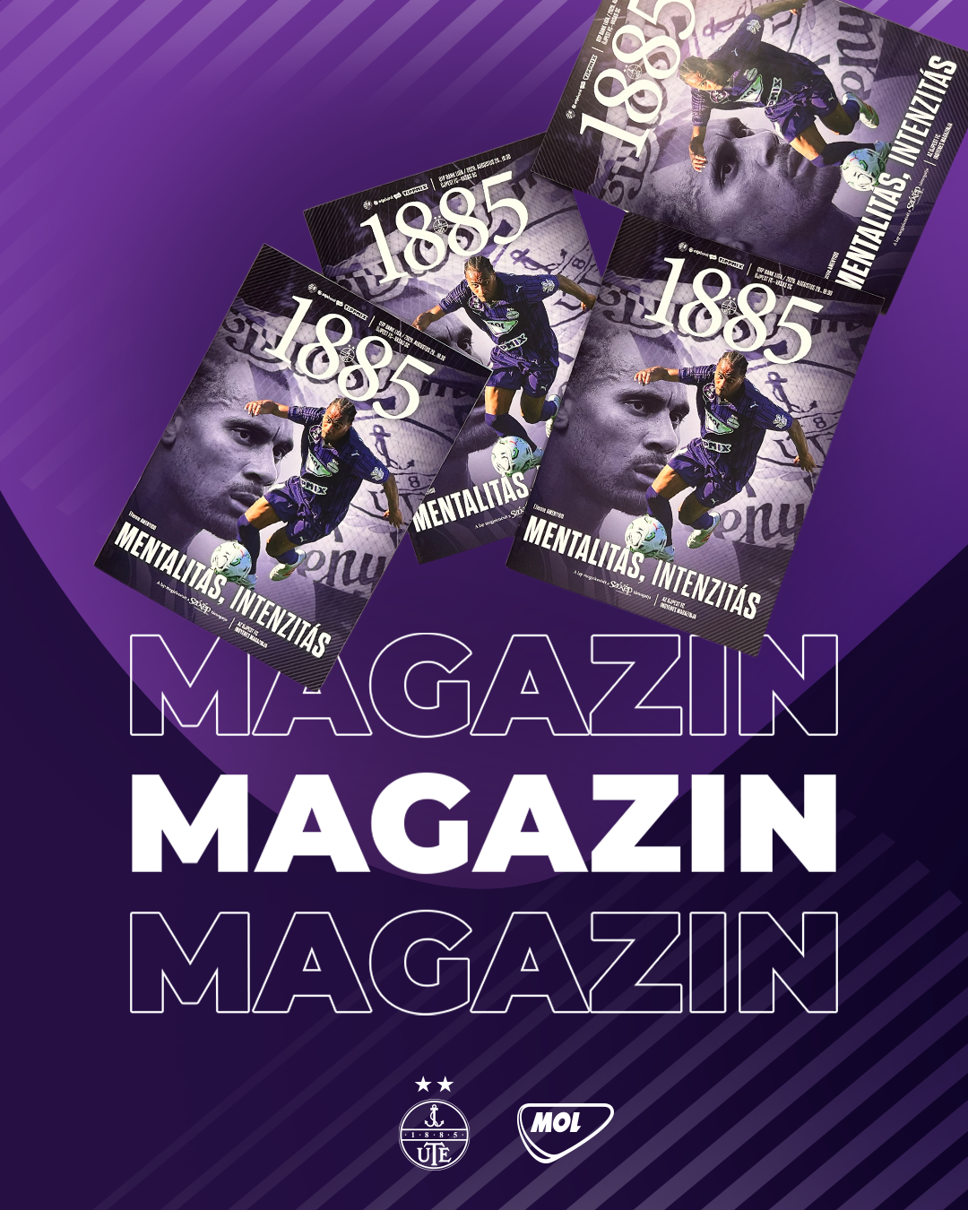💜 Magazin és repohár a Vasas elleni meccsünkön!