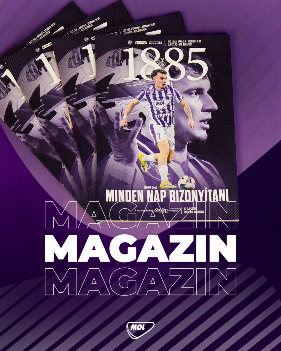 Magazin és repohár az MTK ellen