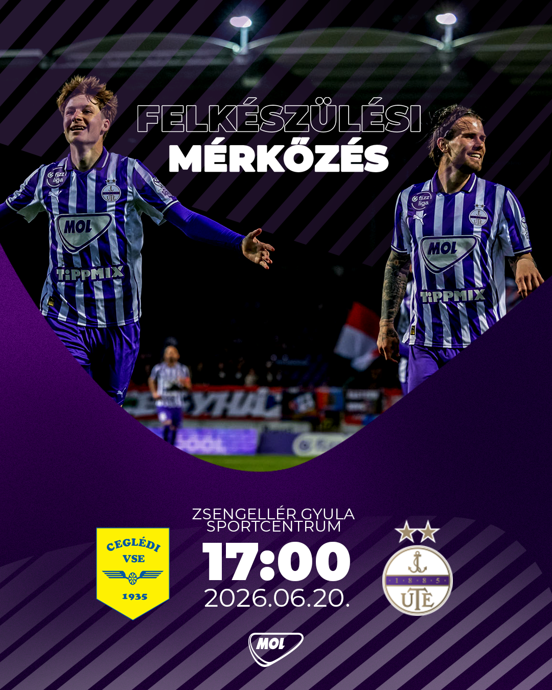 Szombaton Cegléden játsszuk az első felkészülési meccsünket