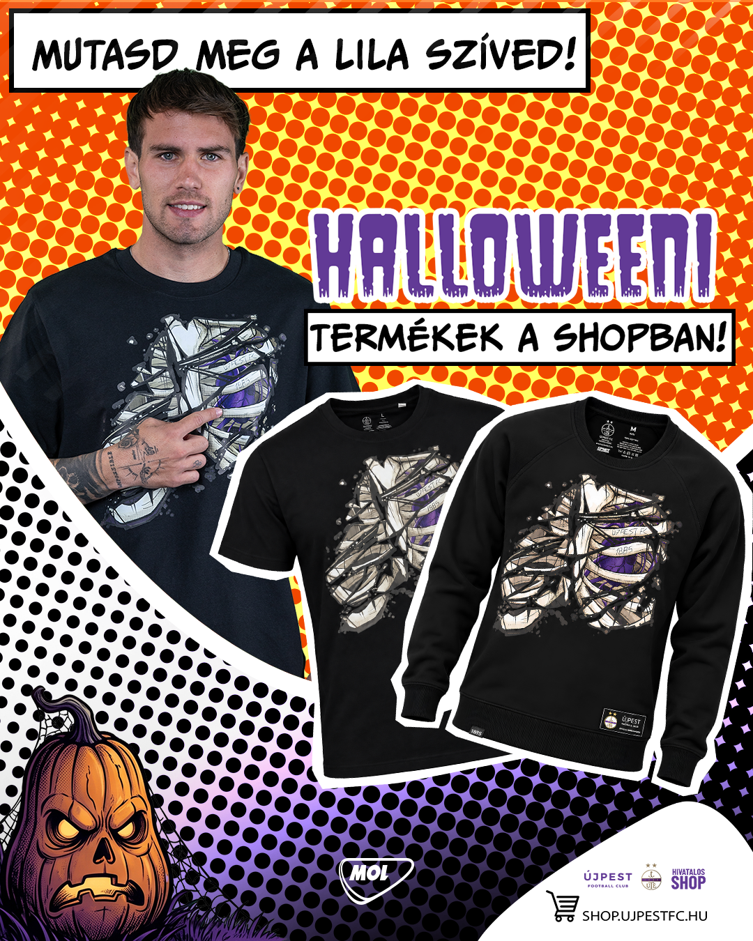 💜Új halloweeni felsők a Hivatalos Shopban!