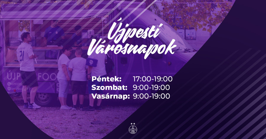 Találkozzunk idén is az Újpesti Városnapokon!