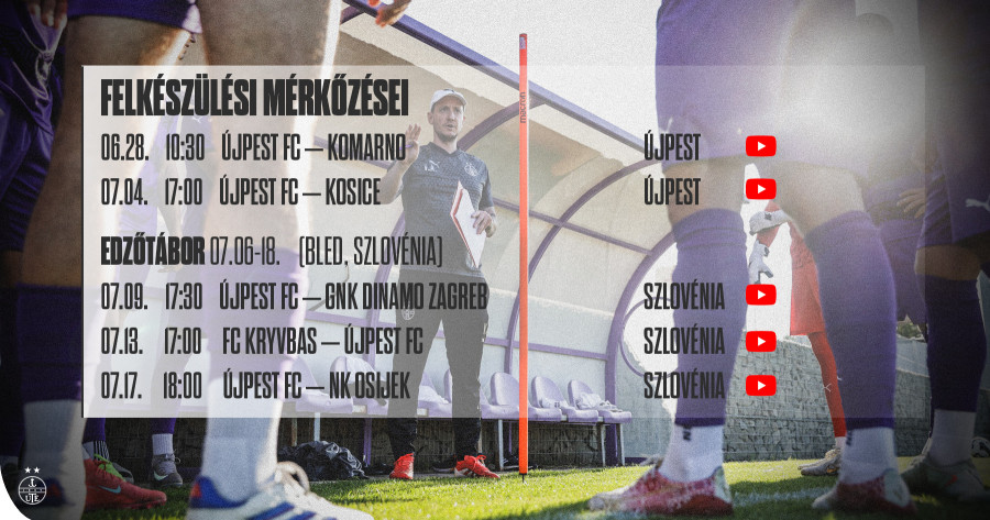 Kemény, minőségi ellenfelek várnak ránk a felkészülési időszakban