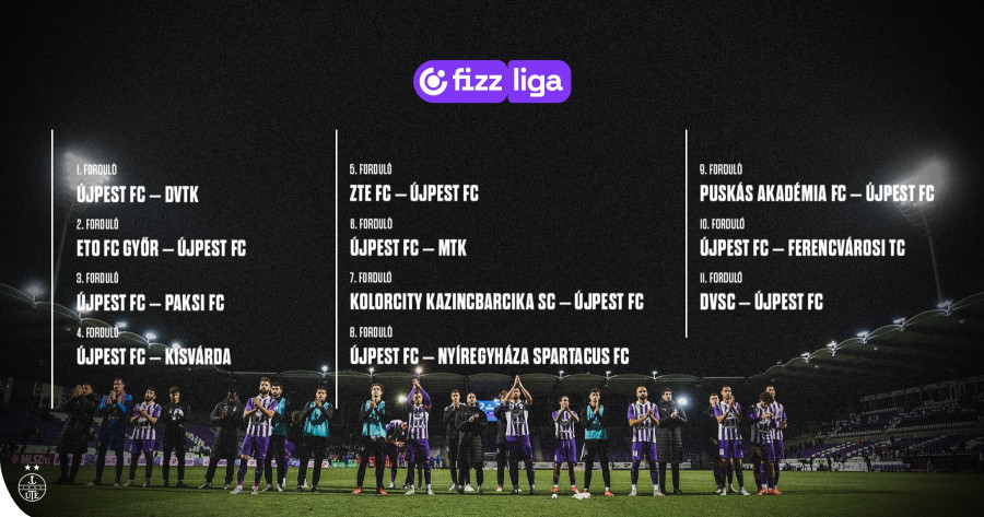 A DVTK-t fogadjuk a nyitányon, két Derbi lesz a Szuszában