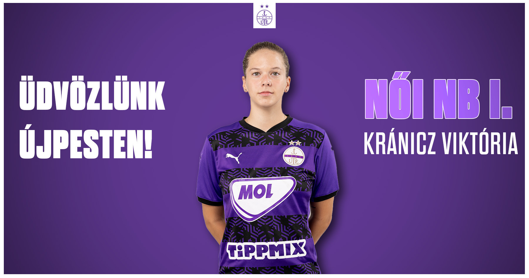 Tehetséges, fiatal védő női csapatunk újabb szerzeménye
