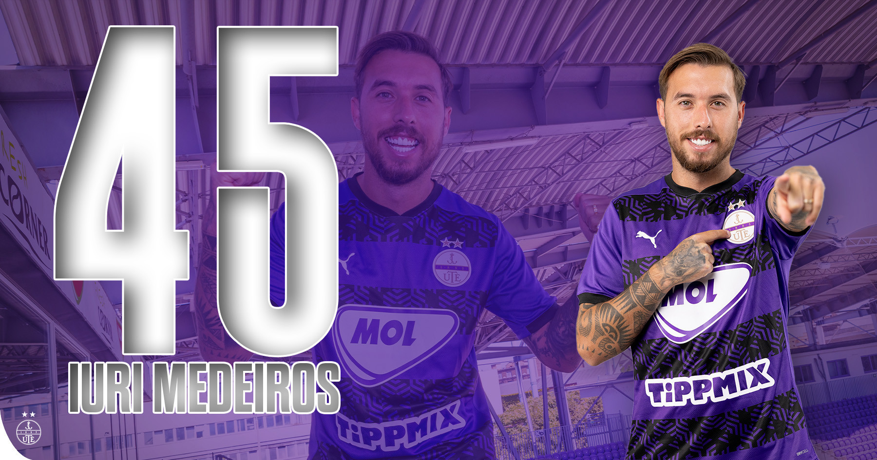 Sztárcsapatokat megjárt portugál támadóval erősítettünk