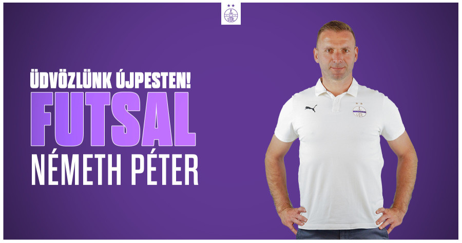 Megvan futsalcsapatunk új vezetőedzője, Németh Péter visszatért