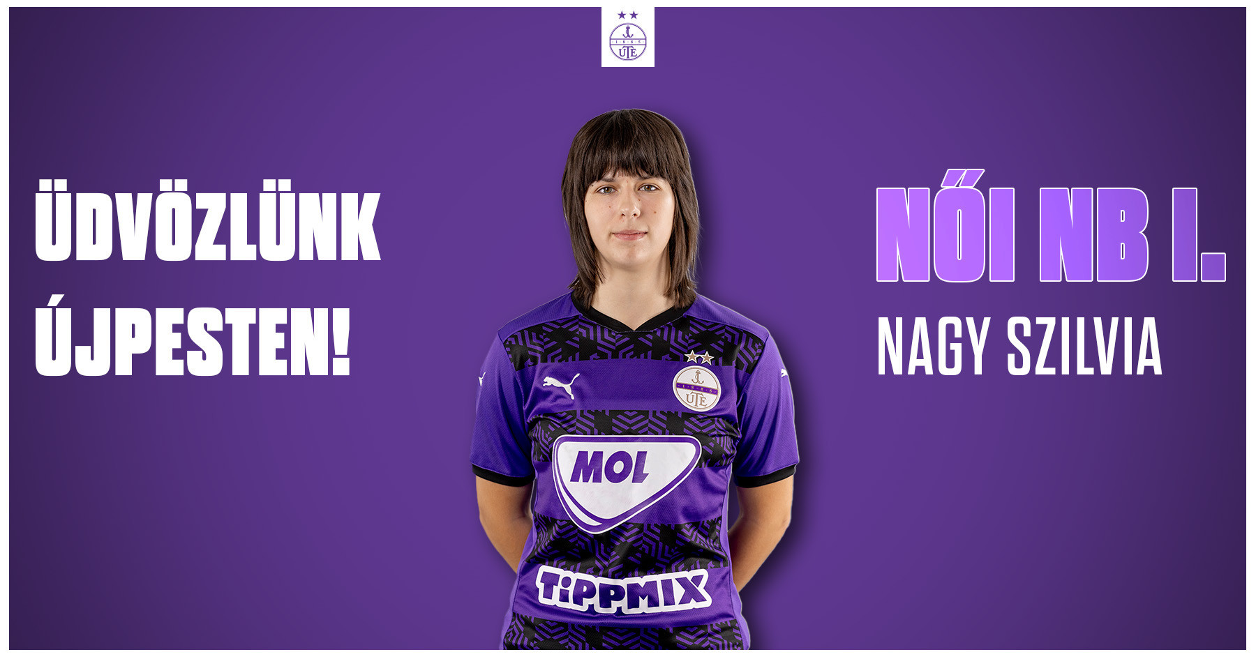 Két év után visszatért Újpestre a válogatott védő