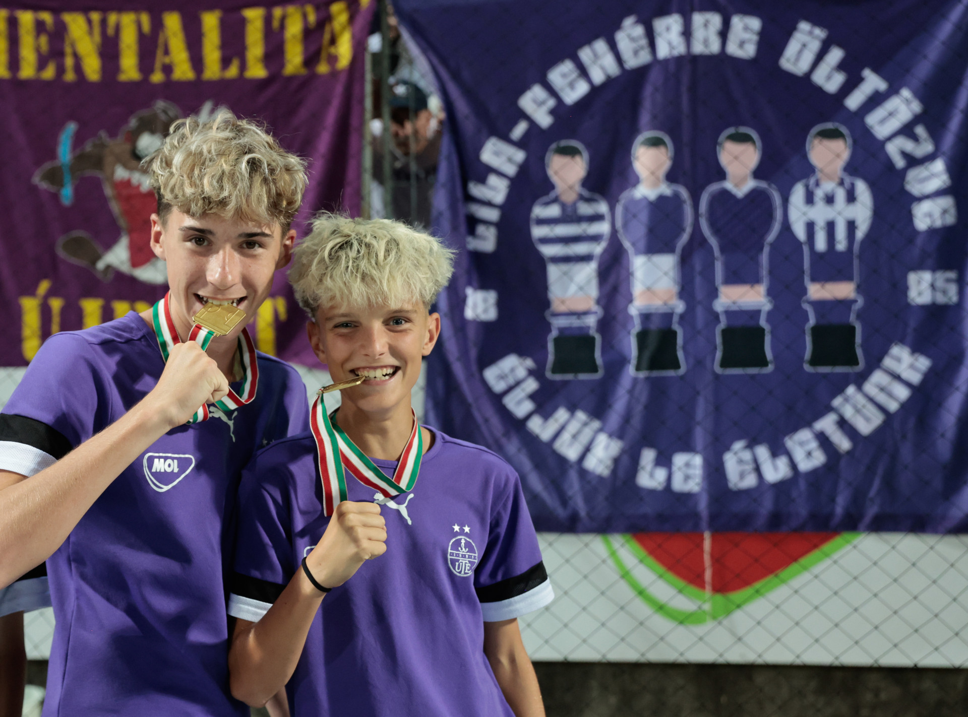 Bajnok utánpótláscsapatainkat köszöntöttük a Szuszában