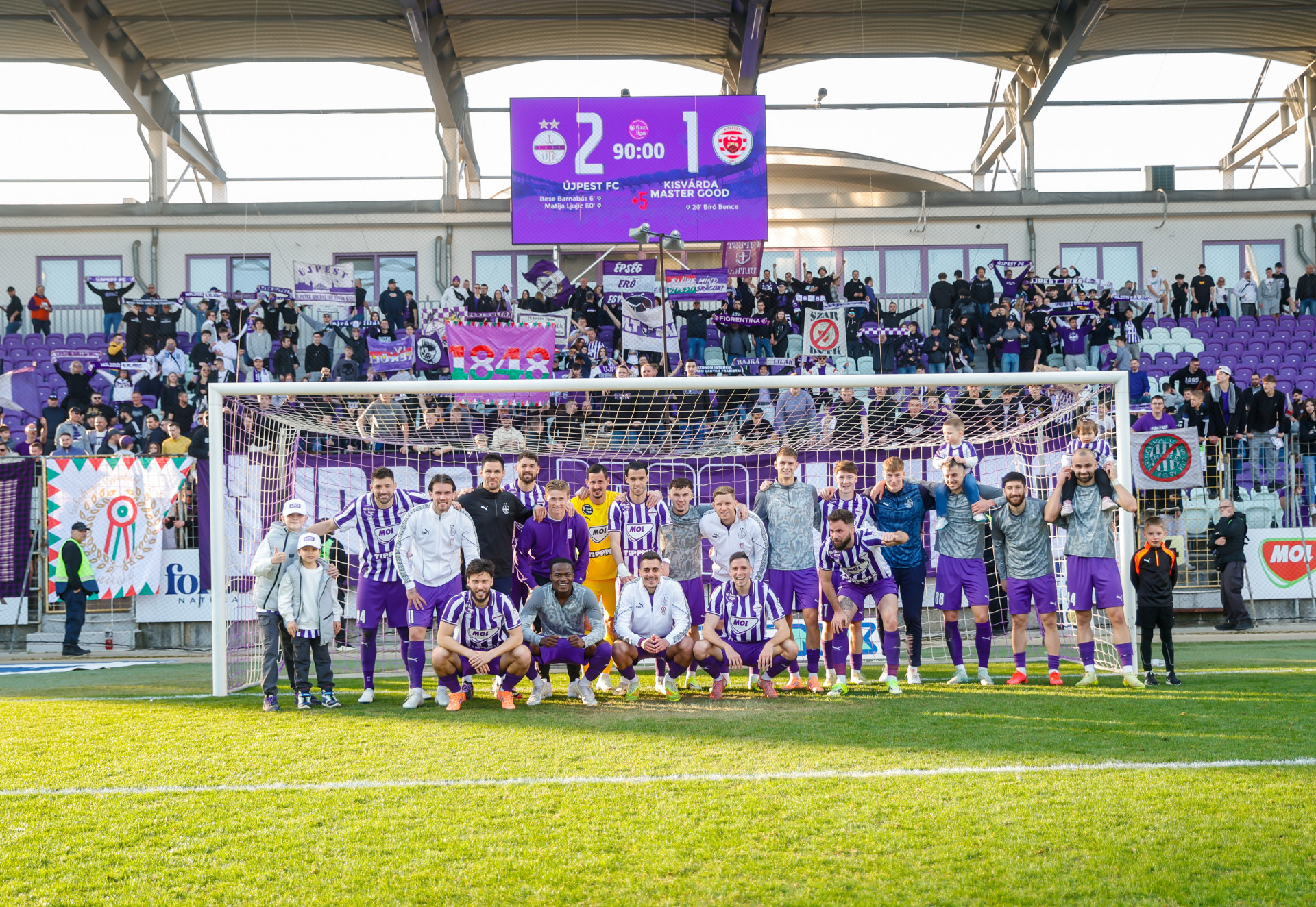 Galéria - Újpest FC - Kisvárda FC